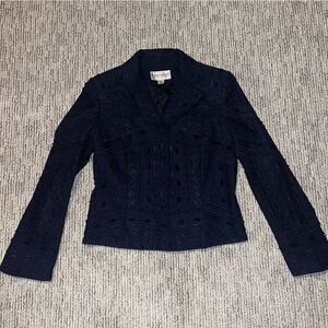 vintage embroidered and beaded blazer